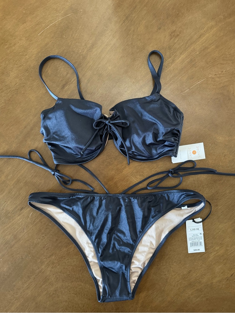 Navy Blue Shade and Shore Bikini